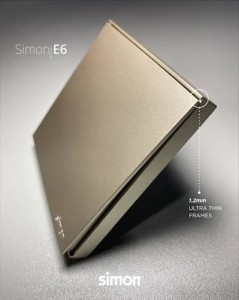 simon e6 switch, saklar